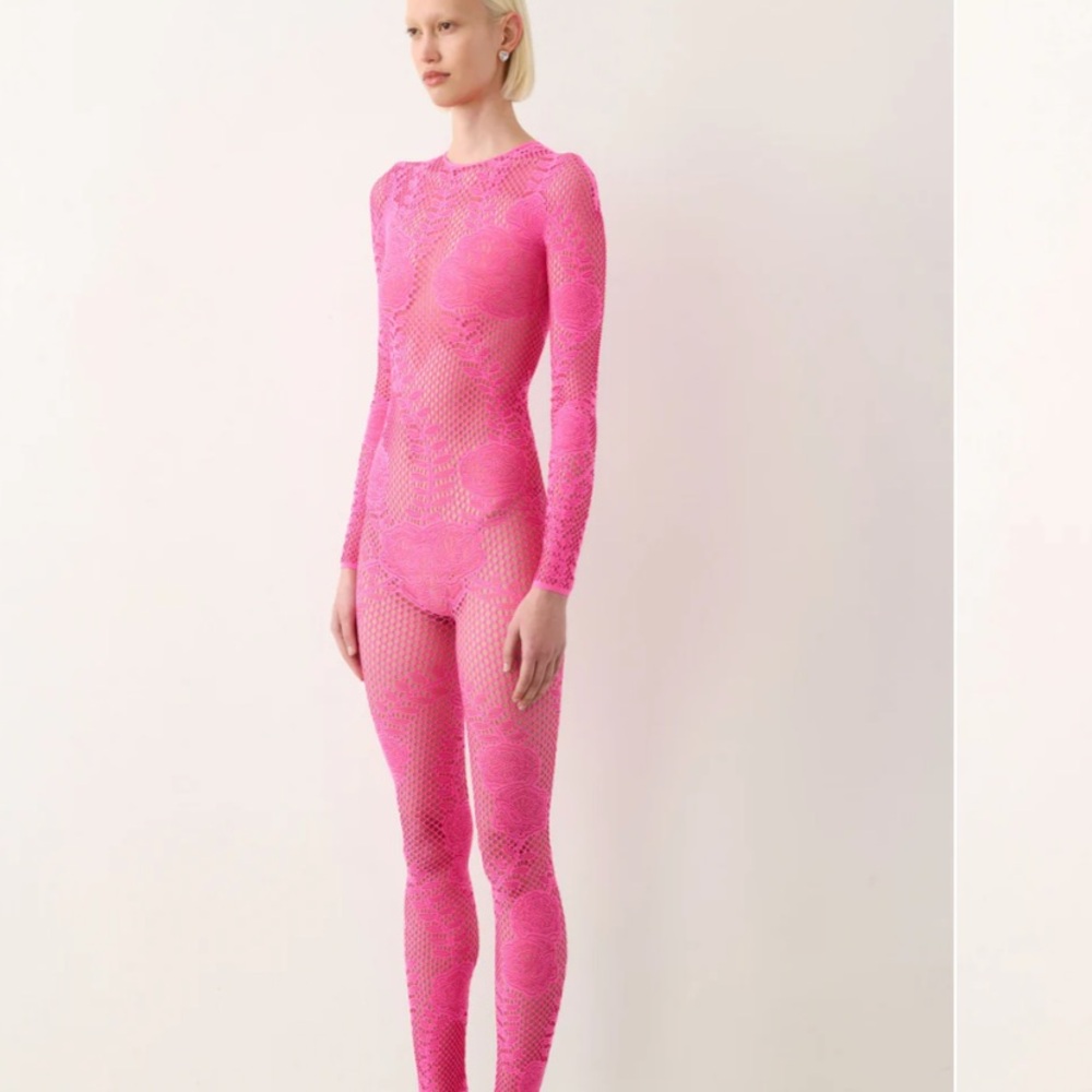 POSTER GIRL HOT PINK BODYSUIT